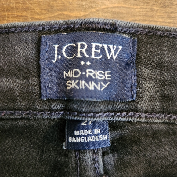 J. Crew Mid-rise Skinny Jeans, size 27 - Picture 8 of 11